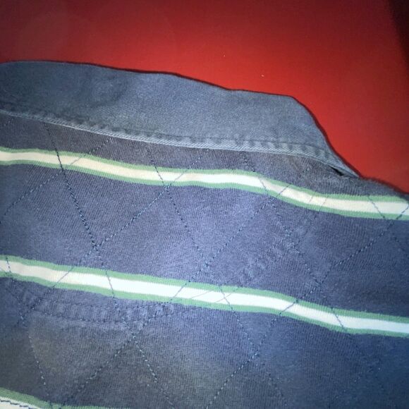 Canterbury New Zealand Rugby Shirt Men’s XL Long Sleeve Stripe Crest Logo Preppy - Picture 13 of 16